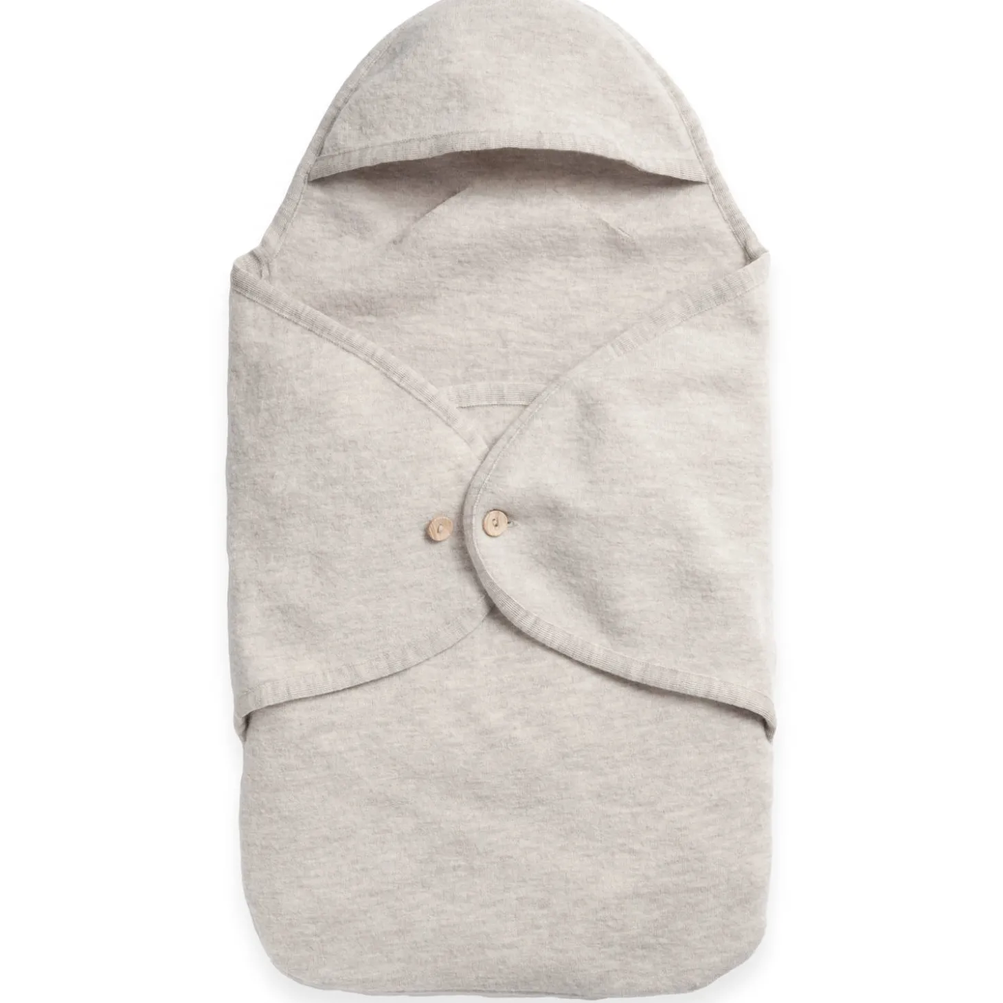 Walk-Einschlagdecke für Babyschale natur