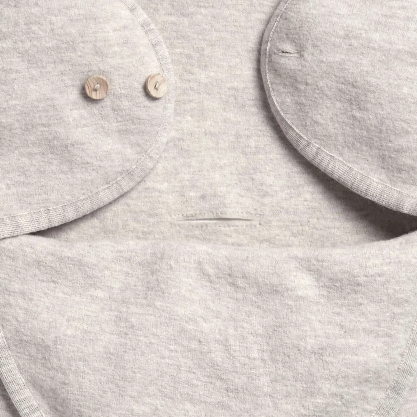 Walk-Einschlagdecke für Babyschale natur