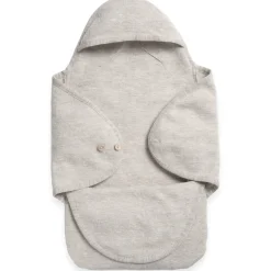 Walk-Einschlagdecke für Babyschale natur