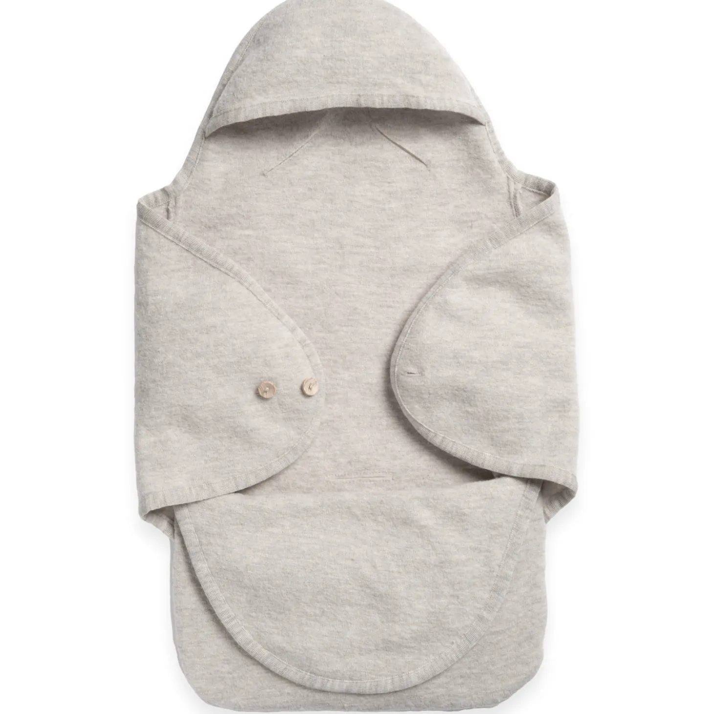 Walk-Einschlagdecke für Babyschale natur