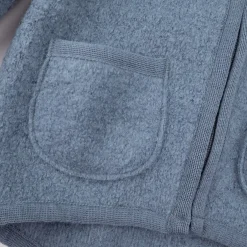 Walk-Jacke mit Reißverschluss rauchblau 98/104