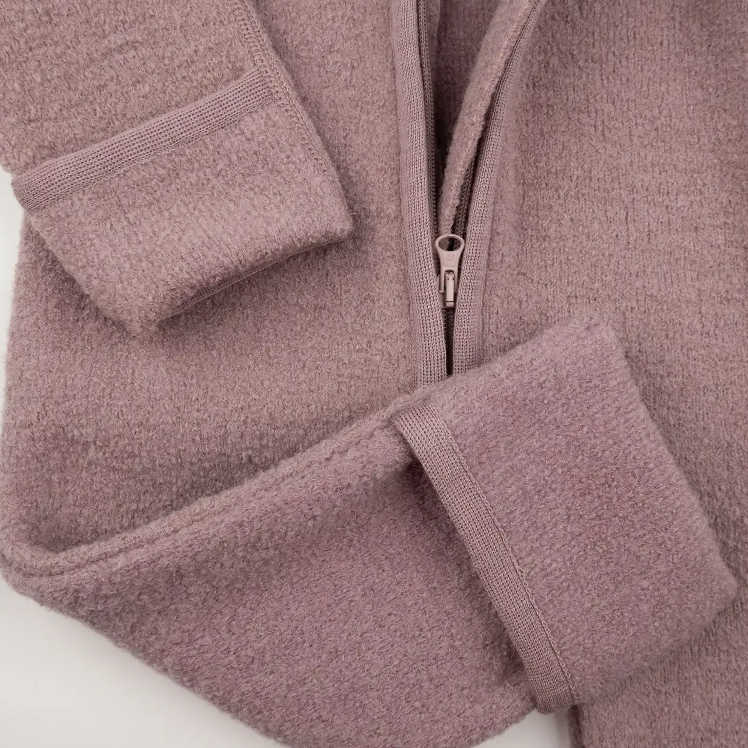 Walk-Overall mit Reißverschluss mauve 62/68
