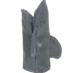 Waschhandschuh "Hai" grau