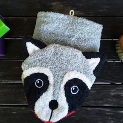 Waschhandschuh - Waschbär