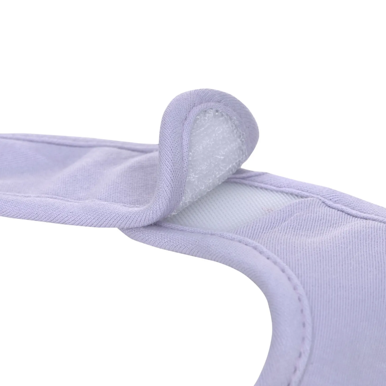 Wasserdichte Lätzchen 5er Set "Kirsche" lila