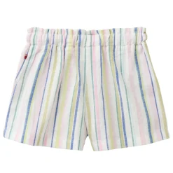 Web-Shorts rosa-weiß 62/68