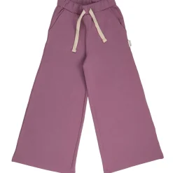 Weite Mädchen-Sweathose mauve 122