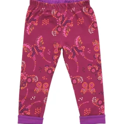 Wende-Leggings "Schmetterling" berry-grape 104