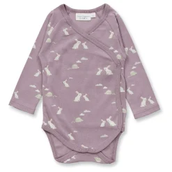 Wickelbody "Bunny" mauve 74