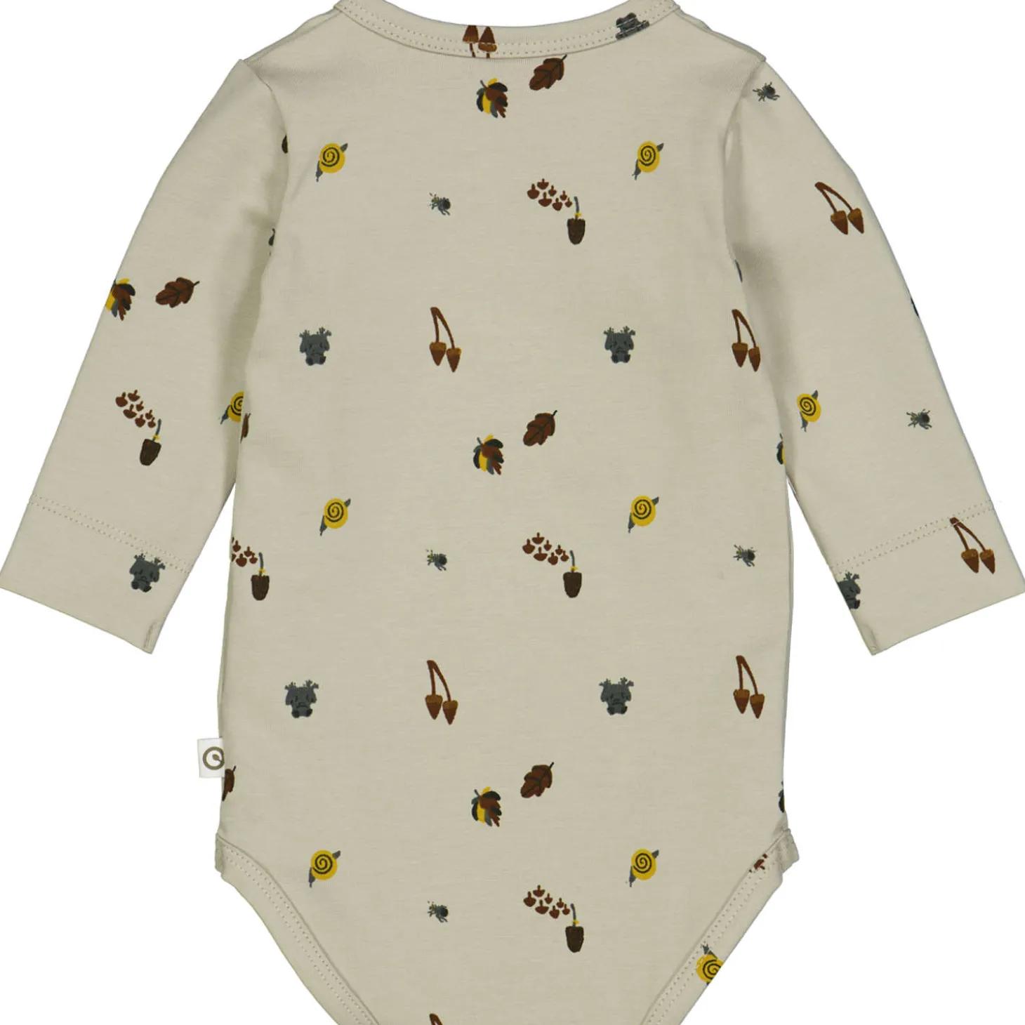 Wickelbody "Schnecke" schilfgrün 44