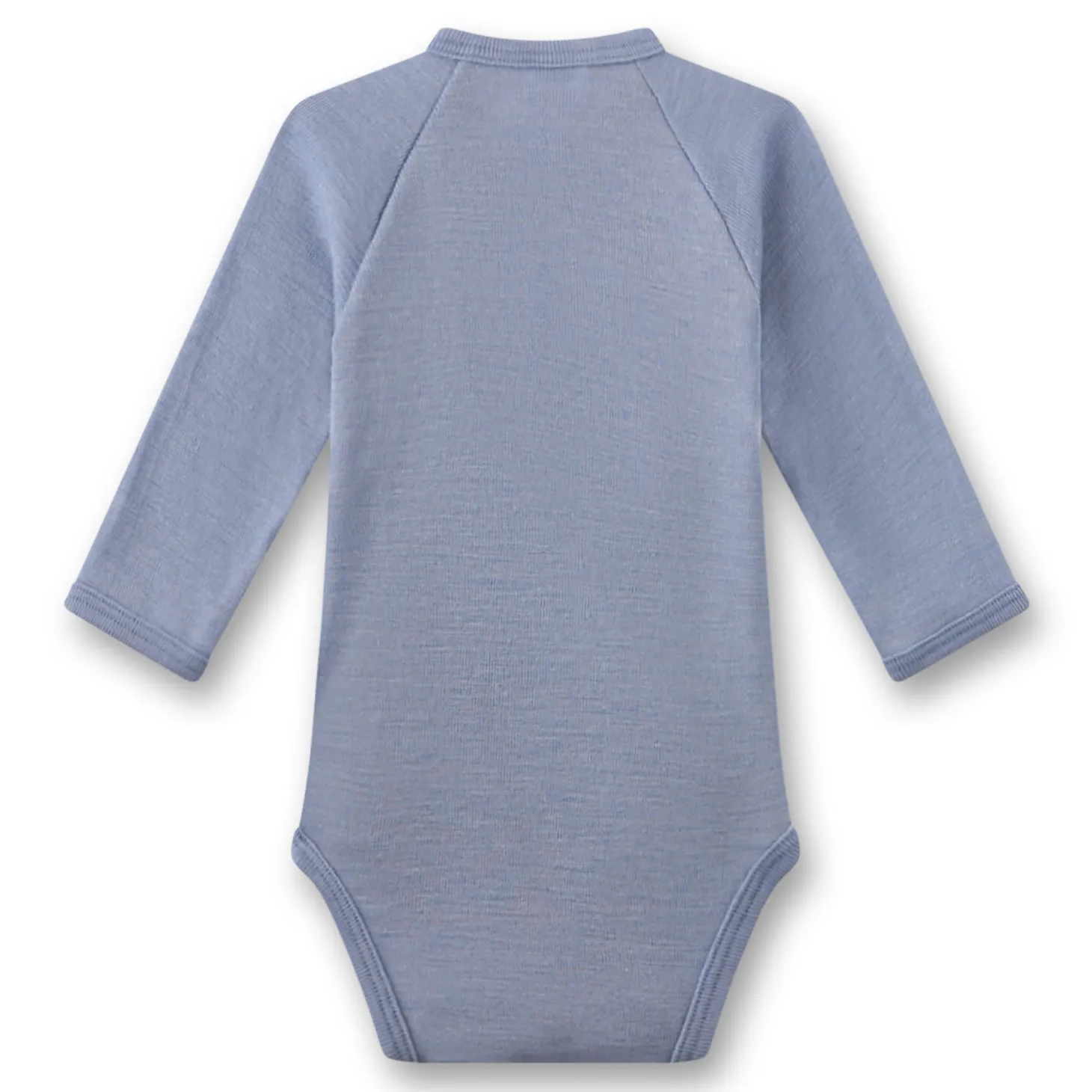 Wickelbody Wolle-Seide light blue 68