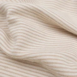 Wickelbody Wolle Seide Ringel sand 56
