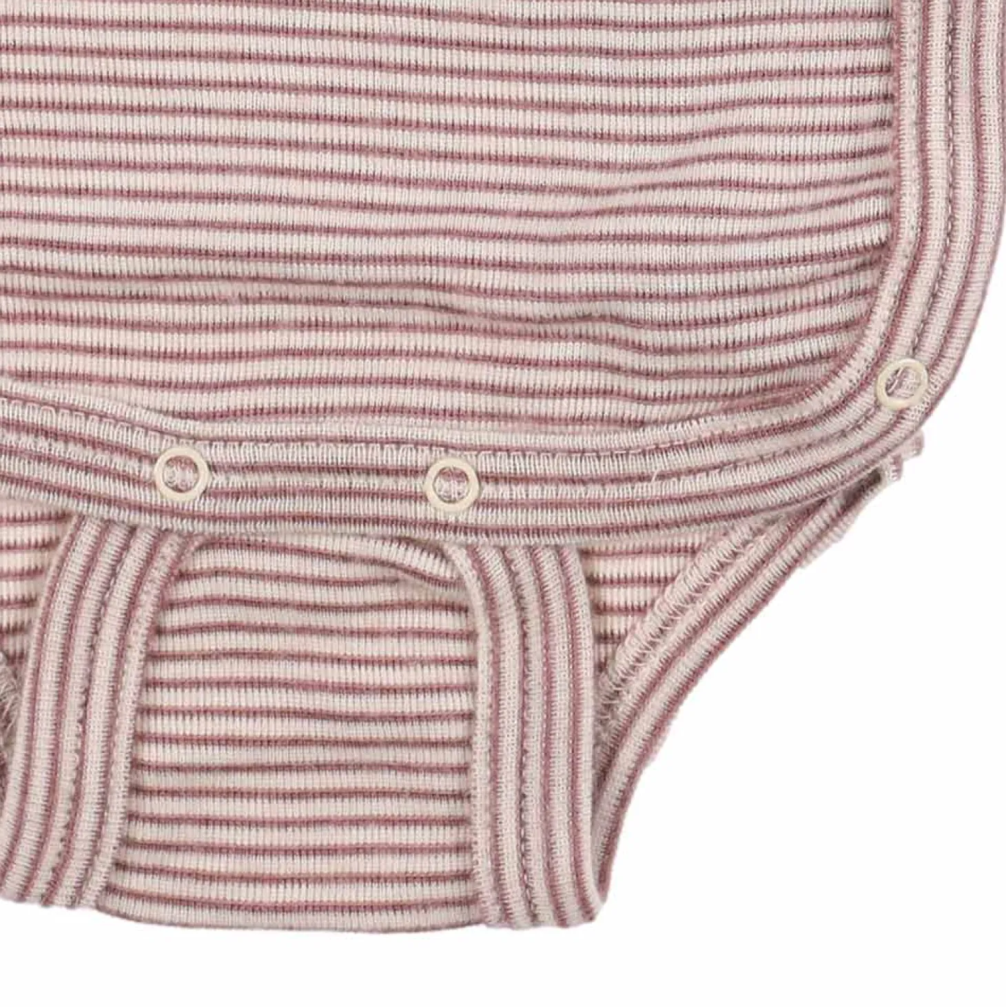 Wickelbody Wolle Seide Ringel mauve 50