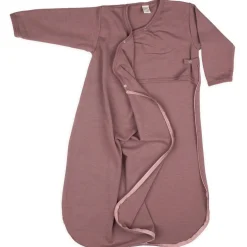 Wickelsack Wolle Seide mauve 74/80