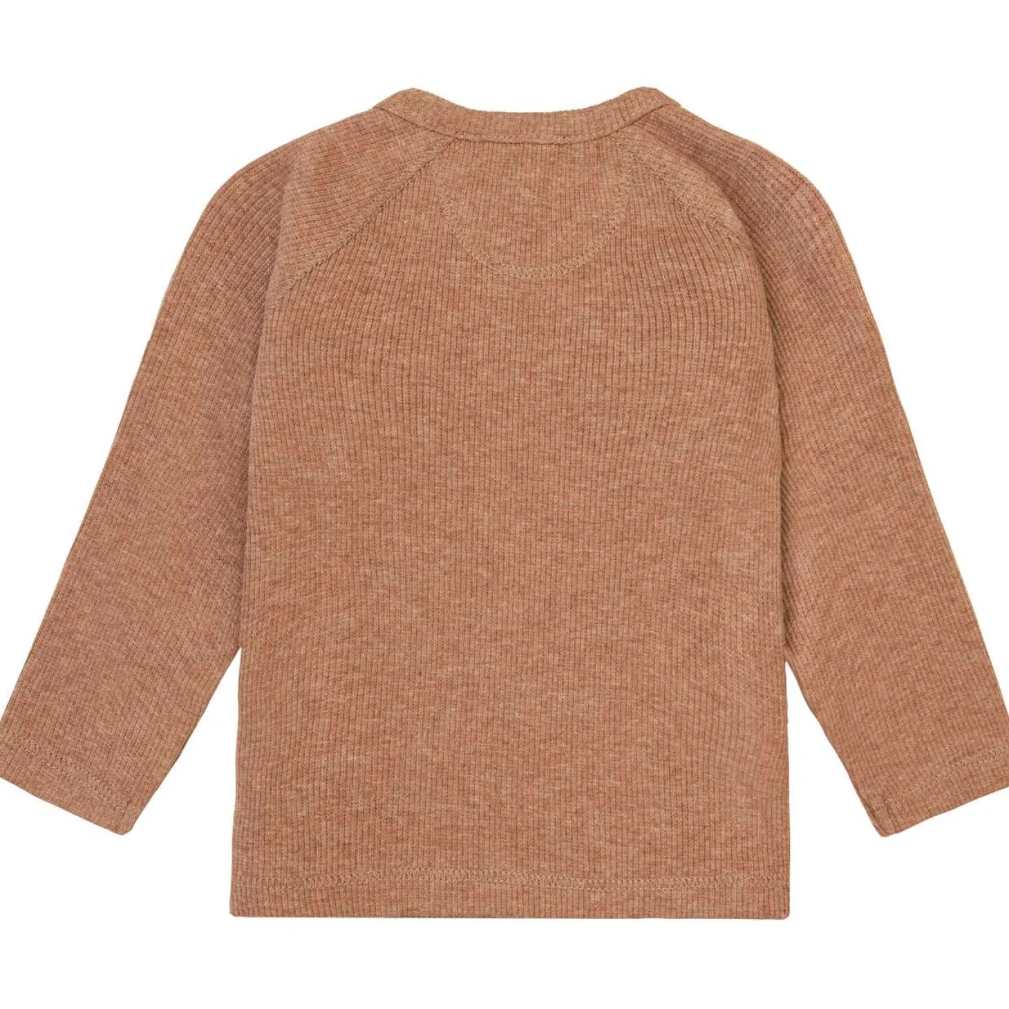 Wickelshirt "Ripp" orangebraun melange 56