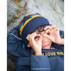 Winterjacke recycelt 3in1 blau 104