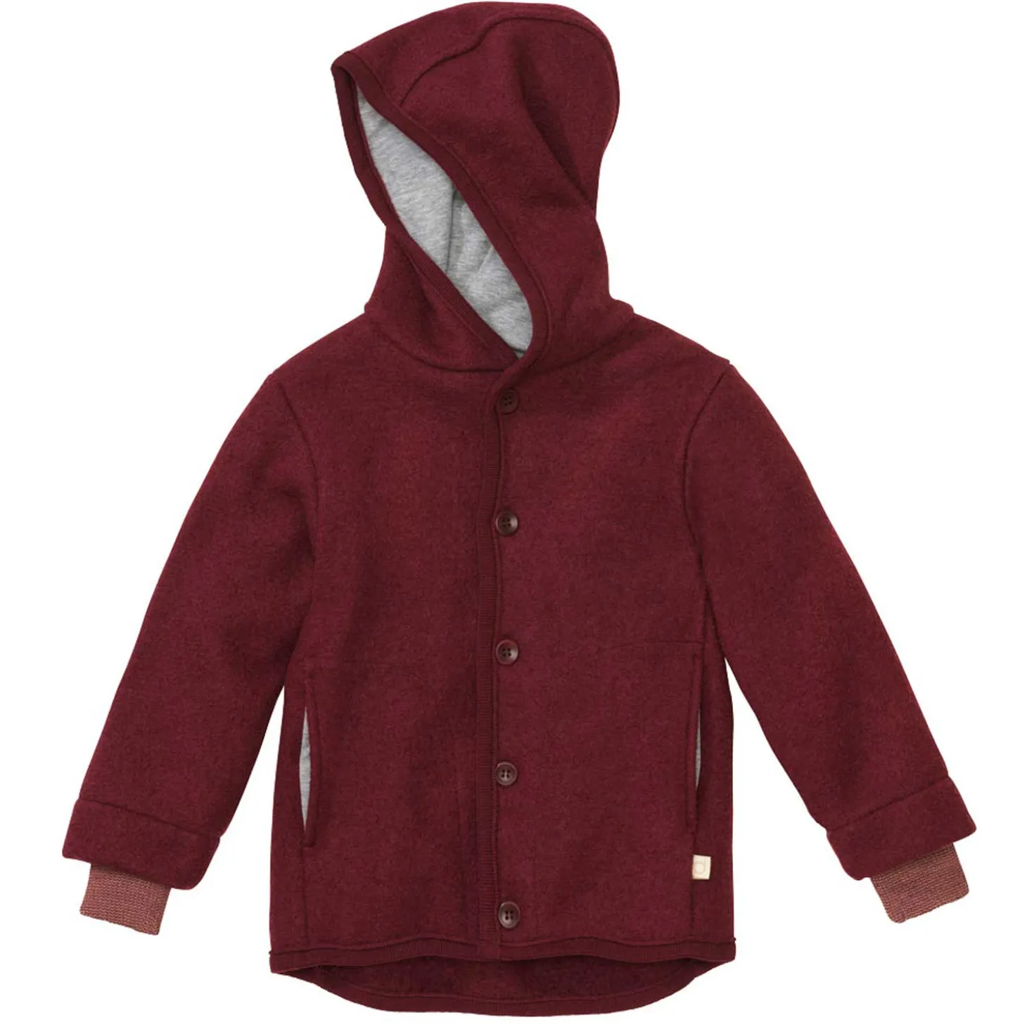Wollwalk Jacke cassis 74/80