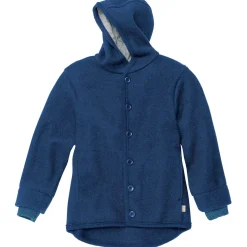 Wollwalk Jacke marine-blau 74/80