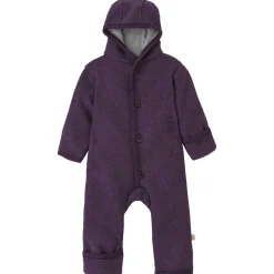 Wollwalk-Overall aubergine 62/68