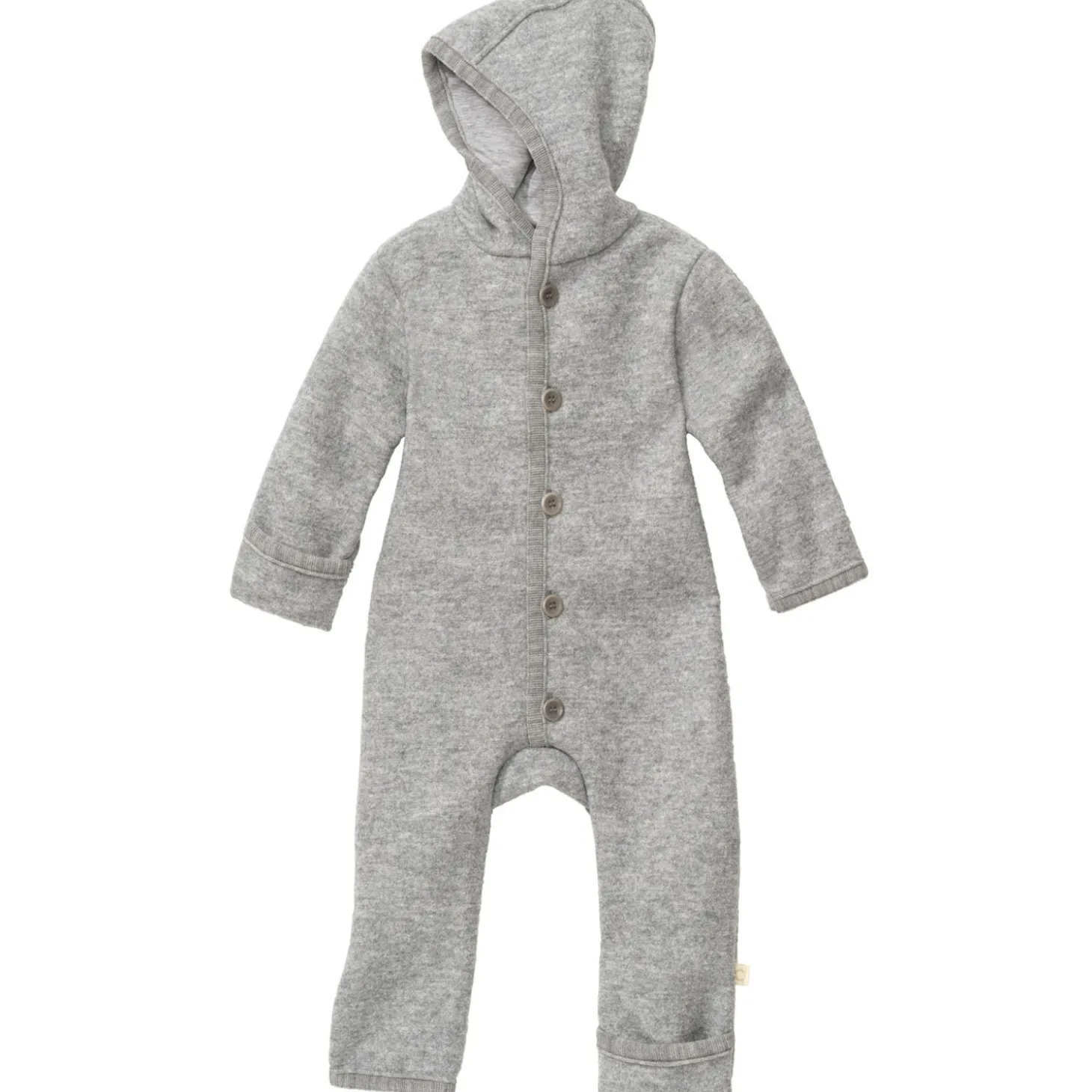Wollwalk-Overall grau 98/104