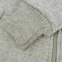 Wollwalk-Zippoverall grau 62/68