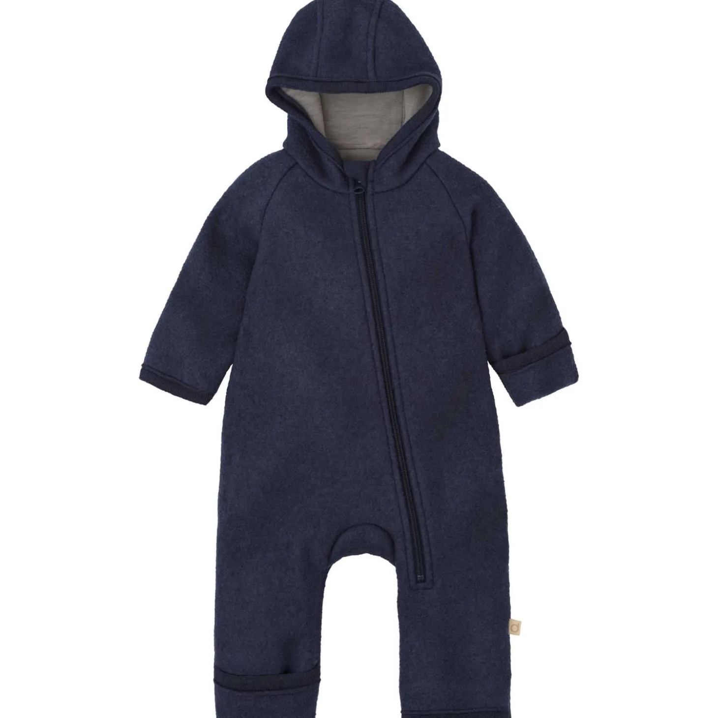 Wollwalk-Zippoverall indigo 62/68