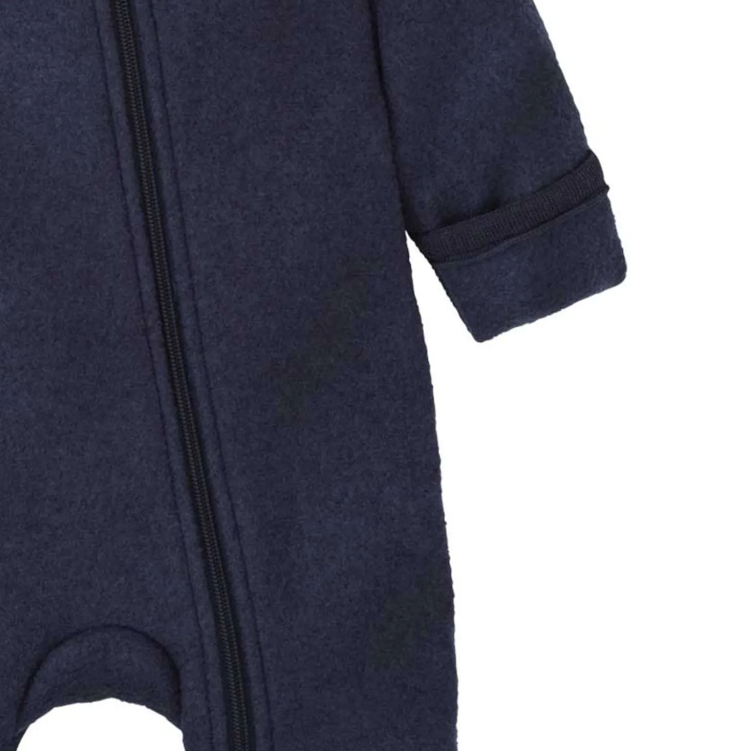 Wollwalk-Zippoverall indigo 62/68