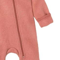 Wollwalk-Zippoverall softpink 86/92